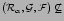 $ (\mathcal{R}_\alpha,\mathcal{G},\mathcal{F}) \not\subseteq$